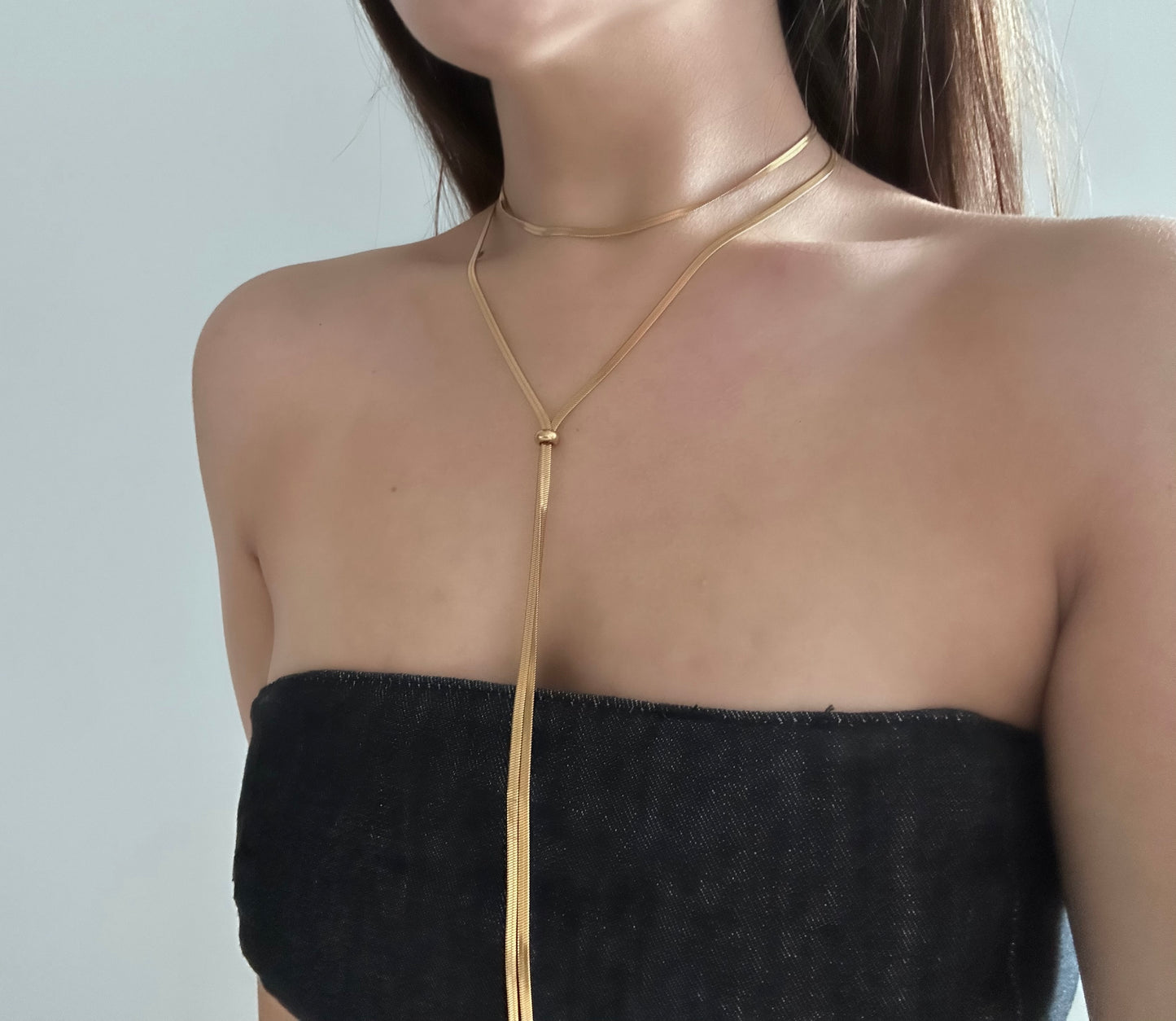 Collar Nicole dorado