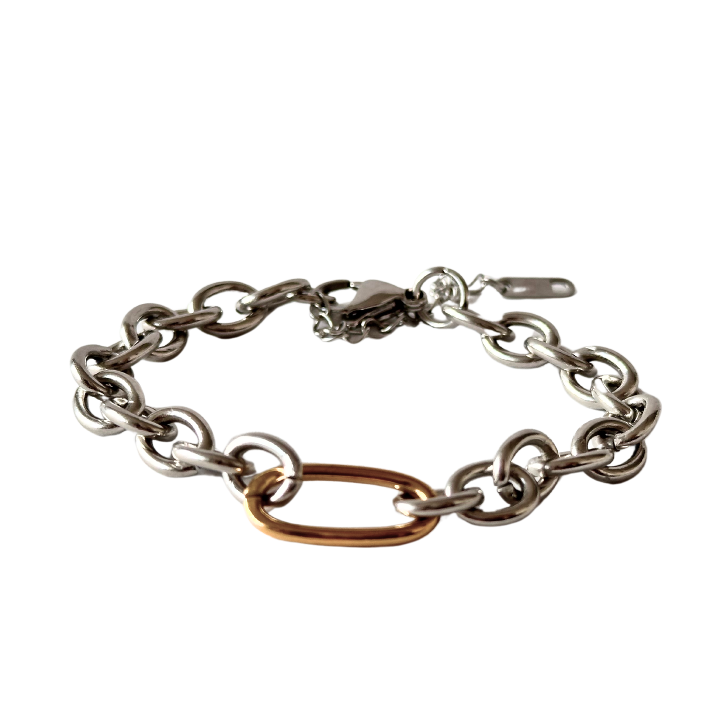 Brazalete Chain bicolor