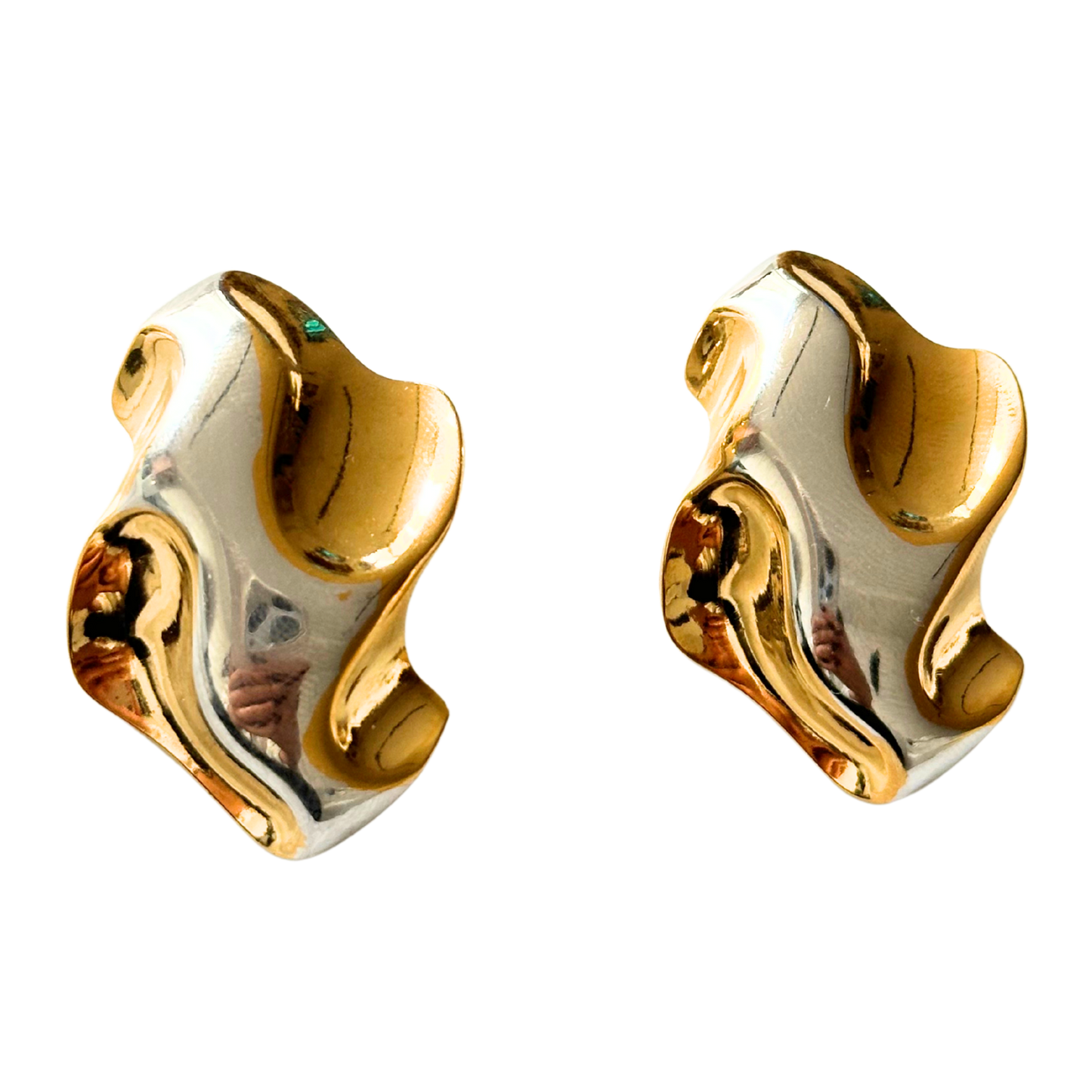 Aretes Dune Bicolor