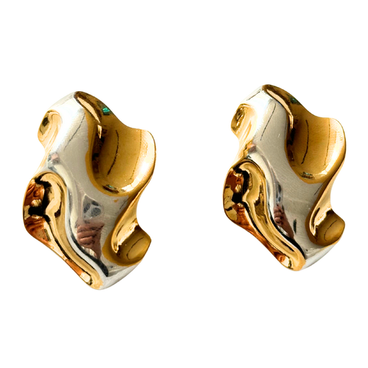 Aretes Dune Bicolor