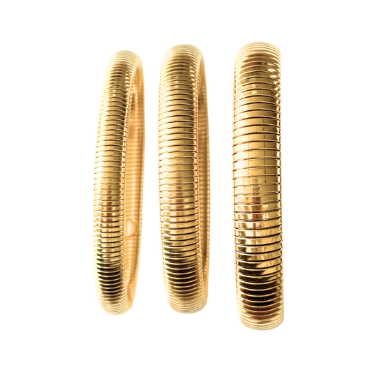 Brazaletes Dione Dorado